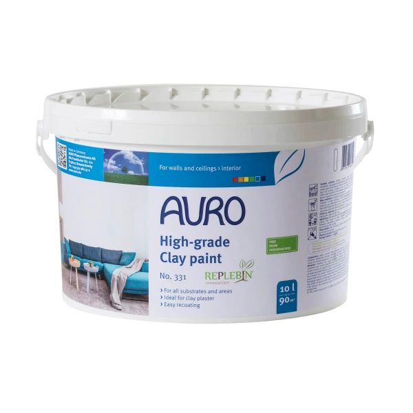 Auro High-Grade Clay Paint 331 - White Auro High-Grade Clay Paint 331 - White