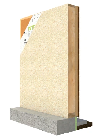 Internal Timber frame wall build up - Elka can be painted as a finish Internal Timber frame wall build up - Elka can be painted as a finish