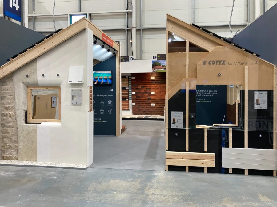 Ecological Building Systems Stand at NSBRC